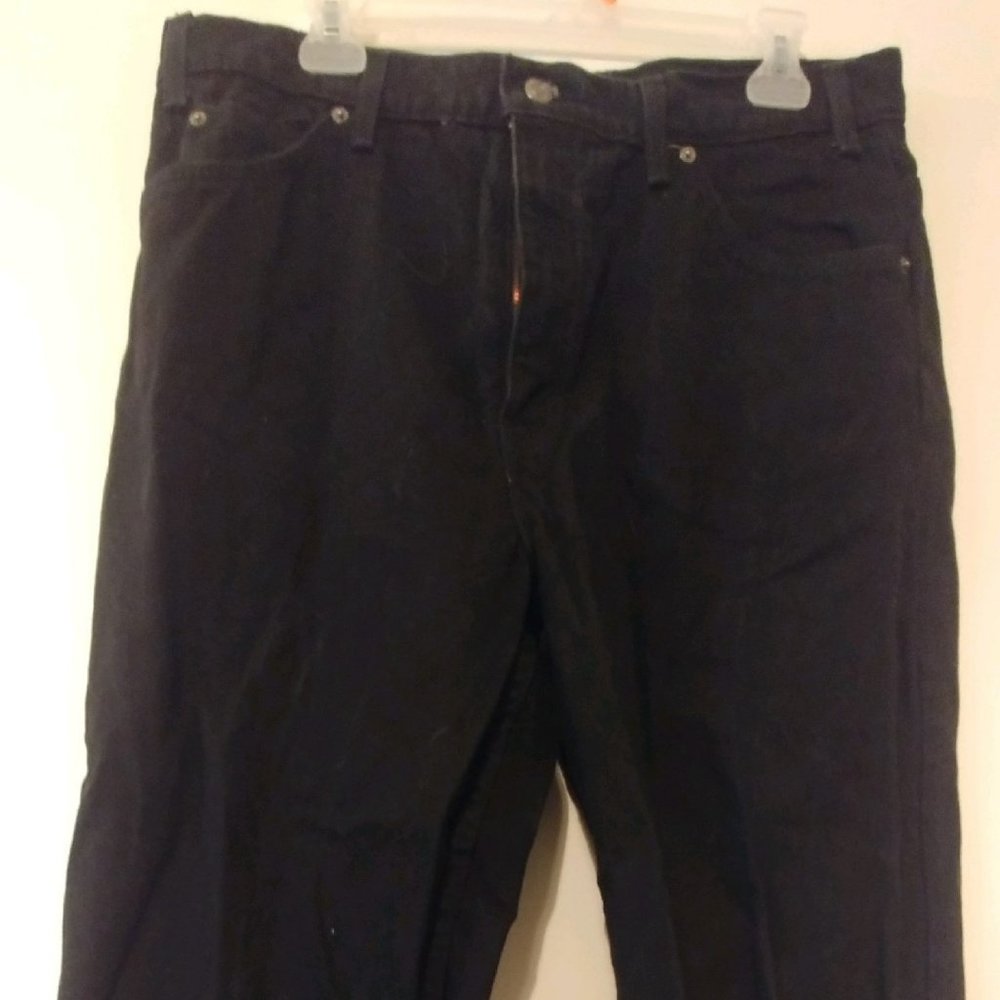 Levi’s 550 Black 36x30 Relaxed Fit, Tapered Leg Jeans